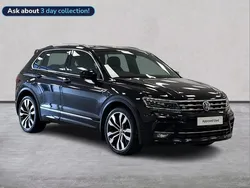 Black Used 2019 VW Tiguan R-line SUV | £17,942 (Good price)