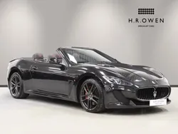 Black Used 2016 Maserati GranCabrio Cabriolet | £52,950