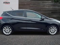 Black Used 2021 Ford Fiesta Titanium Hatchback | £9,790 (Fair price)