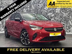 Red Used 2021 Vauxhall Corsa-e Elite Hatchback | £10,695 (Fair price)