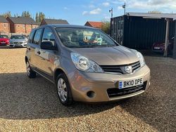 Beige Used 2010 Nissan Note Visia MPV | £3,295 (A bit pricey)