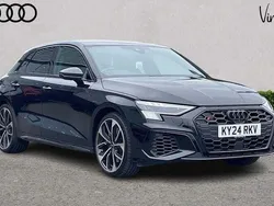 Black Used 2024 Audi S3 Comfort Hatchback | £42,500 (Expensive)