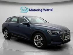 Blue Used 2021 Audi e-tron Design SUV | £18,300 (Good price)