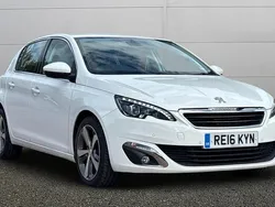 White Used 2016 Peugeot 308 Allure Hatchback | £6,995 (Fair price)