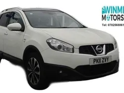 White Used 2011 Nissan Qashqai N-TEC SUV | £3,095 (Fair price)