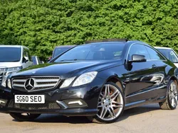 Black Used 2010 Mercedes E350 Coupe | £4,995 (Fair price)