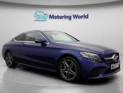 Blue Used 2020 Mercedes C200 AMG line Coupe | £22,000 (Fair price)