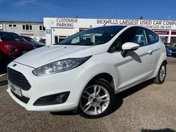 White Used 2016 Ford Fiesta Zetec Hatchback | £7,999 (A bit pricey)