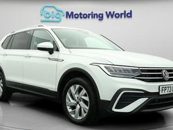 White Used 2023 VW Tiguan Allspace S SUV | £24,232 (Fair price)