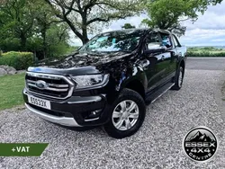 Black Used 2022 Ford Ranger Limited Pickup | £13,999 (Expensive)