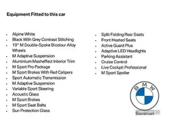 White Used 2022 BMW 320e M Sport Sedan | £26,995 (Fair price)