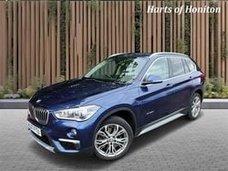 Mediterranean blue Used 2017 BMW X1 xLine SUV | £17,495 (Fair price)