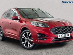Red Used 2022 Ford Kuga ST-Line X SUV | £20,702 (Fair price)