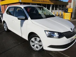 White Used 2018 Skoda Fabia Hatchback | £9,695 (Fair price)