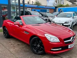 Red Used 2013 Mercedes SLK250 Cabriolet | £6,480 (Fair price)