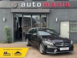 Black Used 2018 Mercedes C220 AMG line Estate | £10,999 (Good price)