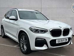 White Used 2019 BMW X3 M Sport SUV | £26,178 (Good price)
