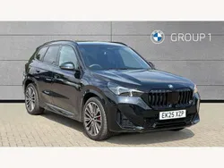 Black New 2025 BMW X1 M Sport SUV | £42,950 (Expensive)