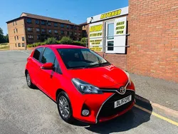 Red Used 2016 Toyota Yaris Hatchback | £8,495 (Fair price)