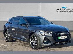 Grey Used 2022 Audi e-tron Black Edition SUV | £23,000 (Fair price)