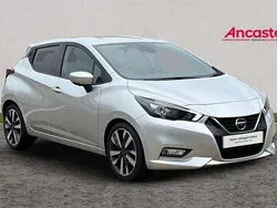 Silver Used 2021 Nissan Micra Tekna Hatchback | £14,275 (Fair price)