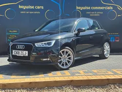 Black Used 2018 Audi A1 Sportback S-Line Hatchback | £12,990 (Fair price)