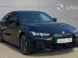 Black Used 2025 BMW i4 Comfort Edition Sedan | £53,995 (Good price)