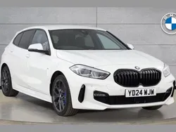 White Used 2024 BMW 118 M Sport Hatchback | £28,500 (A bit pricey)