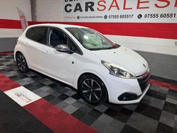 White Used 2019 Peugeot 208 S Hatchback | £7,499 (Fair price)
