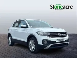 White Used 2019 VW T-Cross SE SUV | £12,995 (Fair price)
