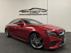 Red Used 2019 Mercedes E350 AMG line Coupe | £23,880 (Super price)