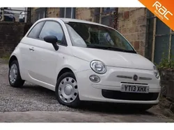 White Used 2013 Fiat 500 Pop Hatchback | £2,489 (Super price)