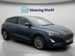 Blue Used 2022 Ford Focus Titanium X Hatchback | £15,100 (Fair price)