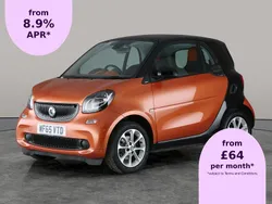 Orange Used 2016 Smart ForTwo Coupé Passion Coupe | £4,811 (Good price)