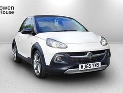 White Used 2015 Vauxhall Adam Rocks Hatchback | £7,500 (A bit pricey)