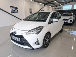 White Used 2018 Toyota Yaris Hatchback | £8,750 (Fair price)