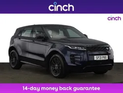Blue Used 2021 Land Rover Range Rover evoque R-Dynamic SUV | £21,679 (Super price)