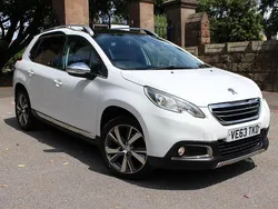 White Used 2014 Peugeot 2008 SUV | £4,295 (Fair price)
