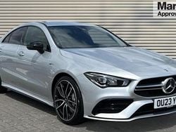 Silver Used 2023 Mercedes CLA35 AMG Premium Coupe | £32,697 (Super price)