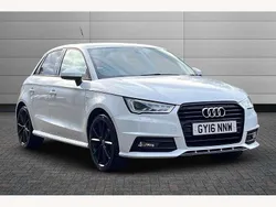 Glacier white Used 2016 Audi A1 Black Edition Hatchback | £12,480 (Fair price)