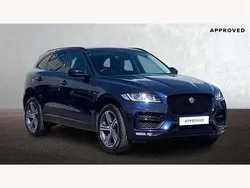 Blue Used 2017 Jaguar F-Pace R-Sport SUV | £20,150 (Fair price)