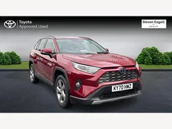 Red Used 2020 Toyota RAV4 Hybrid SUV | £21,999 (Expensive)