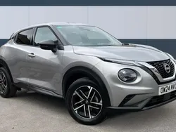 Silver Used 2024 Nissan Juke N-Connecta SUV | £18,812 (Fair price)