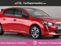 Red Used 2023 Peugeot 208 Allure+ Hatchback | £15,197 (Fair price)