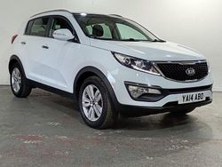 White Used 2014 Kia Sportage 2 SUV | £6,495 (Fair price)