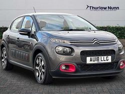 Grey Used 2018 Citroën C3 PureTech Hatchback | £8,839 (Fair price)