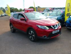 Red Used 2015 Nissan Qashqai N-TEC SUV | £8,995 (Fair price)