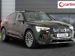 Black Used 2021 Audi e-tron Comfort SUV | £27,500 (Expensive)