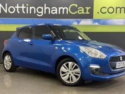 Blue Used 2017 Suzuki Swift SZ-T Hatchback | £7,695 (Fair price)