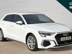 White Used 2021 Audi A3 e-tron S-Line Hatchback | £16,044 (Fair price)
